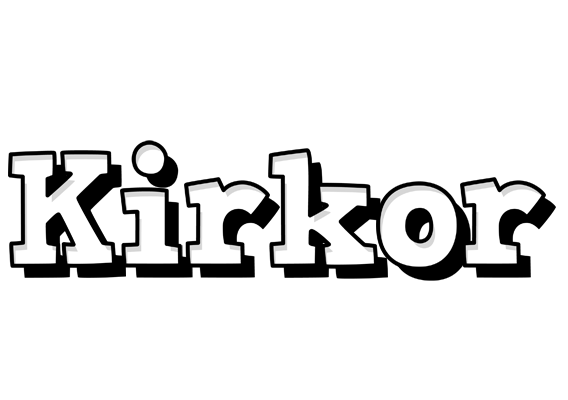 Kirkor snowing logo
