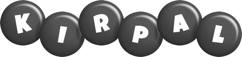 Kirpal candy-black logo