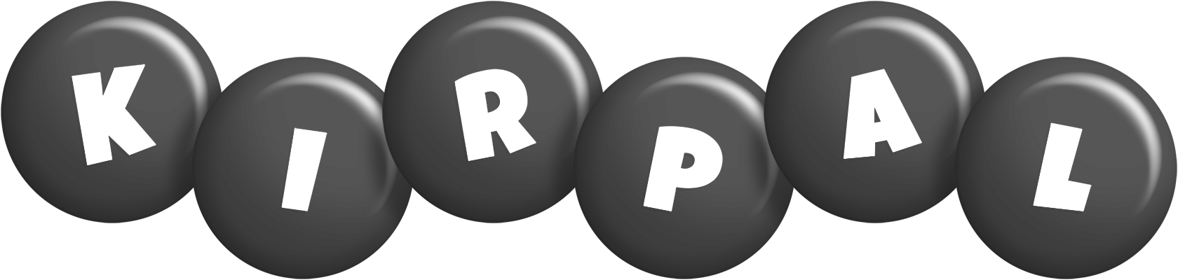Kirpal candy-black logo