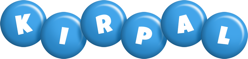 Kirpal candy-blue logo