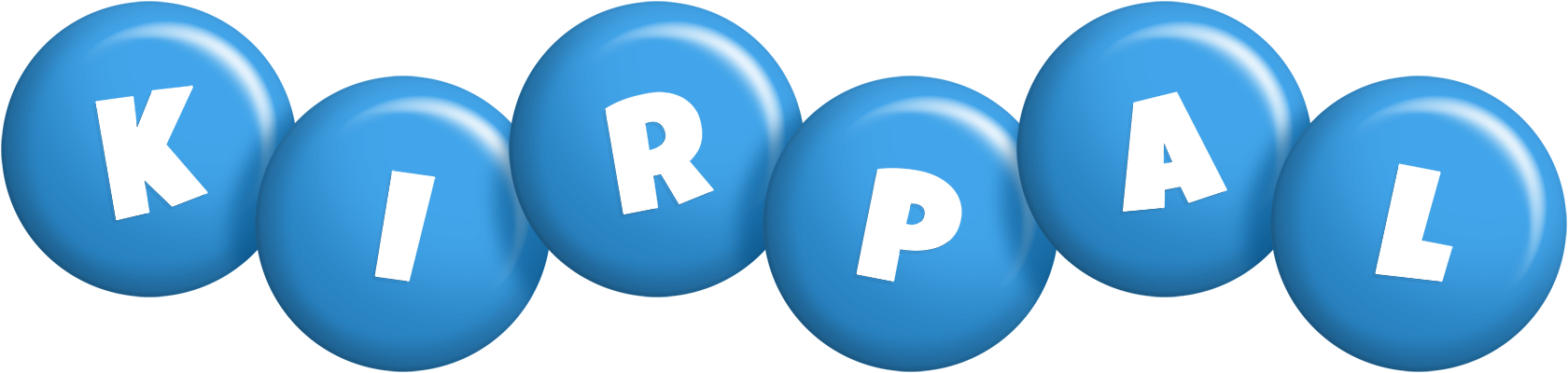 Kirpal candy-blue logo