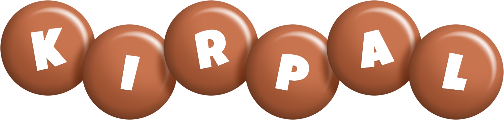 Kirpal candy-brown logo