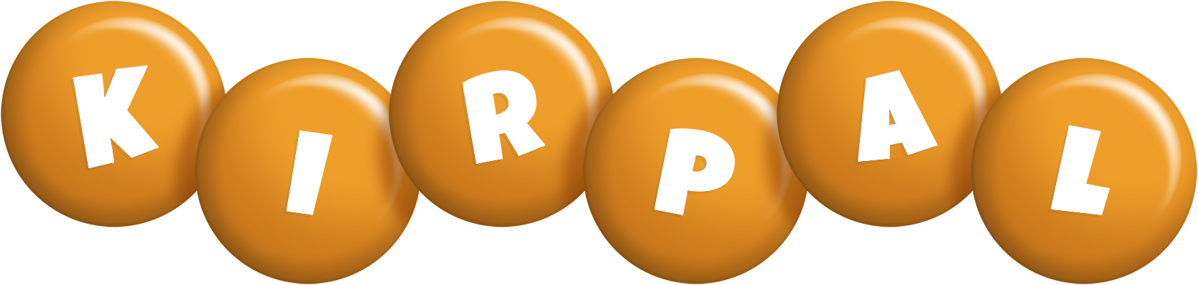 Kirpal candy-orange logo