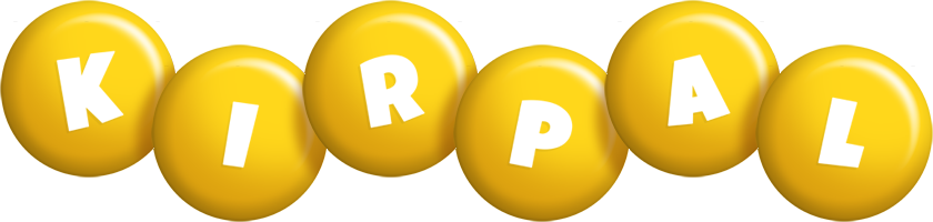 Kirpal candy-yellow logo