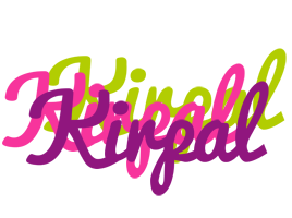 Kirpal flowers logo