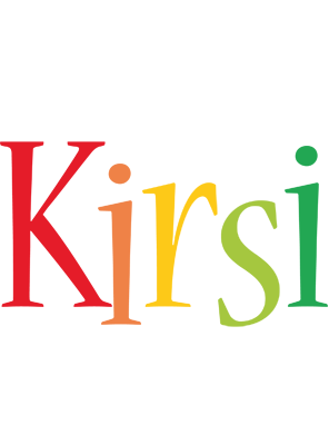 Kirsi birthday logo