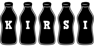 Kirsi bottle logo