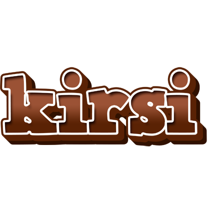 Kirsi brownie logo