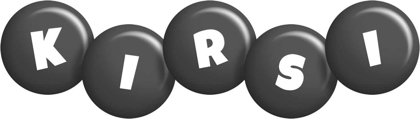 Kirsi candy-black logo