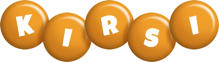 Kirsi candy-orange logo