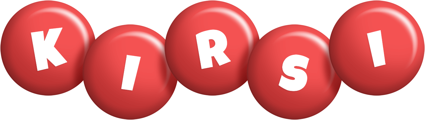 Kirsi candy-red logo