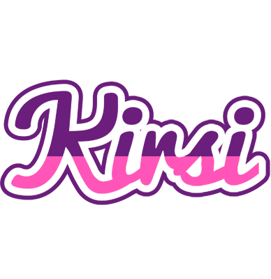Kirsi cheerful logo