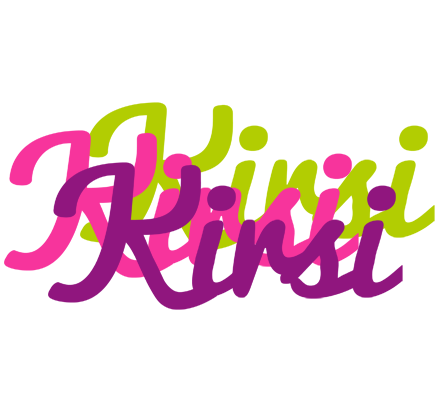 Kirsi flowers logo