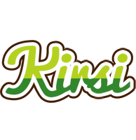 Kirsi golfing logo