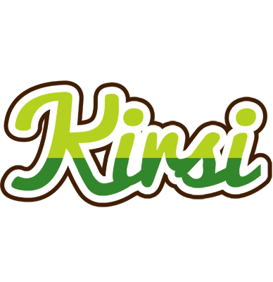 Kirsi golfing logo