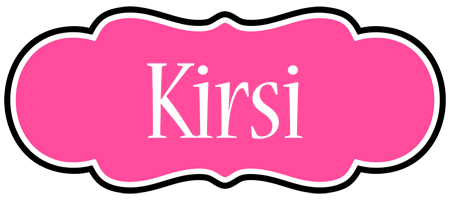 Kirsi invitation logo