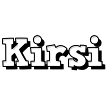 Kirsi snowing logo