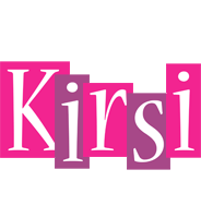 Kirsi whine logo