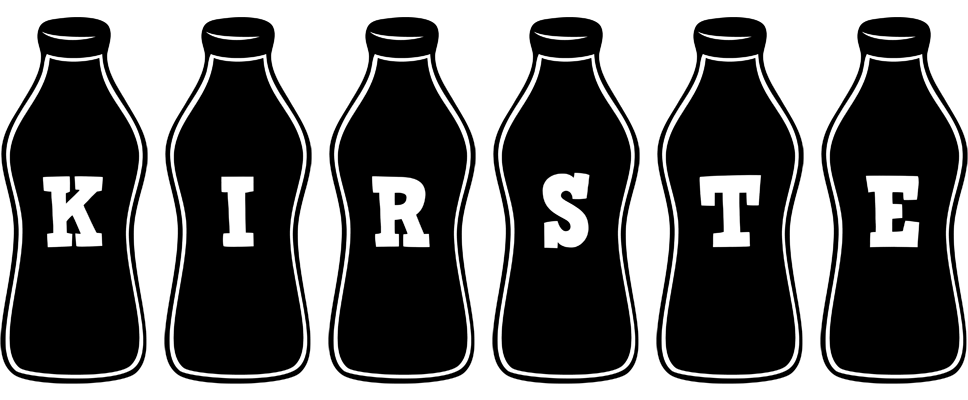 Kirste bottle logo