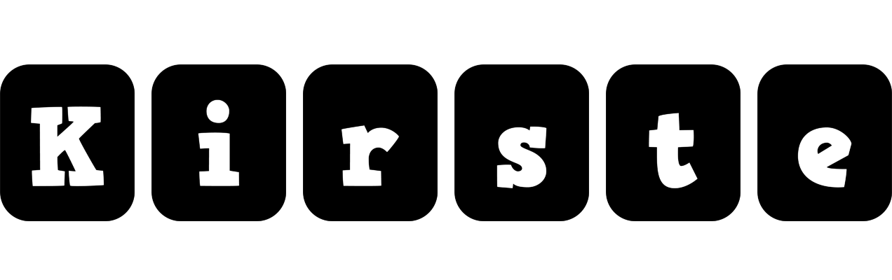Kirste box logo