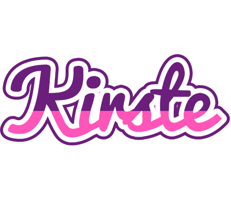 Kirste cheerful logo
