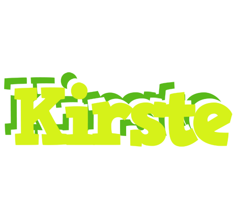 Kirste citrus logo