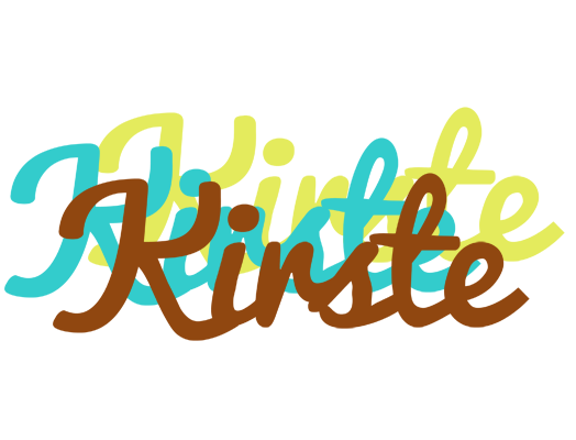 Kirste cupcake logo
