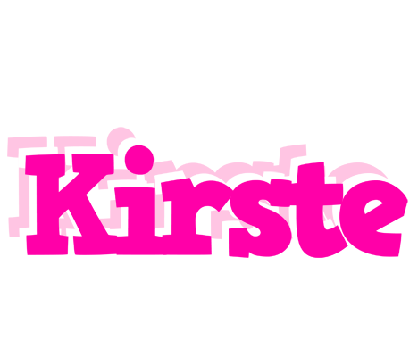 Kirste dancing logo
