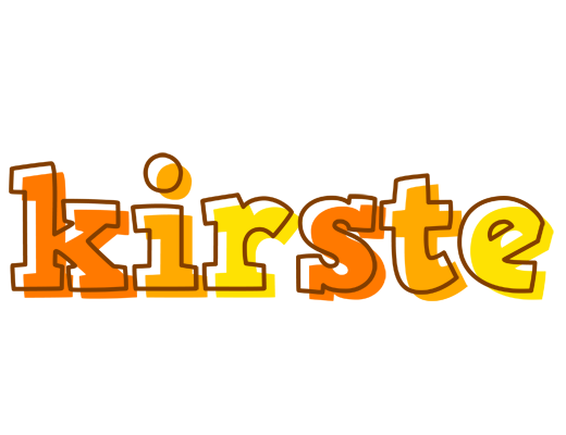 Kirste desert logo