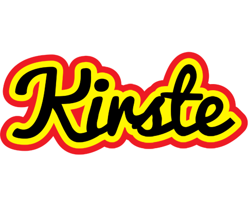Kirste flaming logo