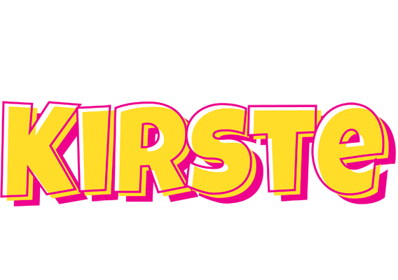 Kirste kaboom logo