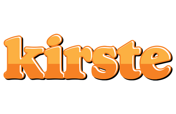 Kirste orange logo