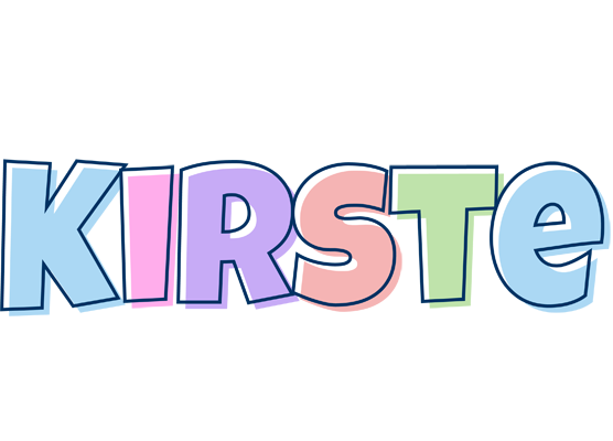 Kirste pastel logo