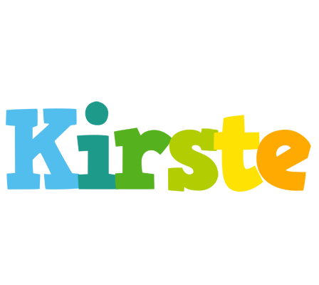 Kirste rainbows logo