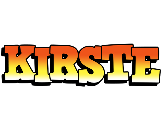 Kirste sunset logo