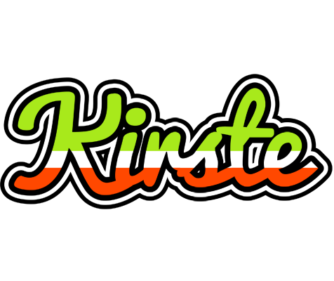 Kirste superfun logo
