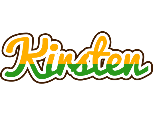 Kirsten banana logo