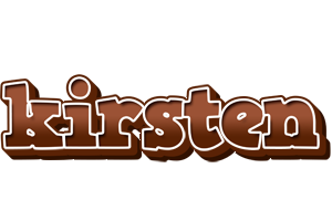 Kirsten brownie logo