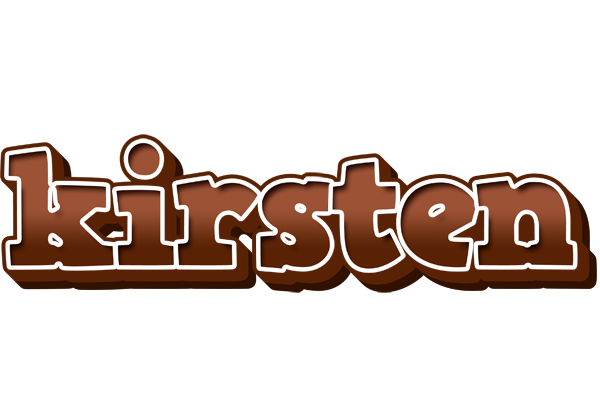 Kirsten brownie logo