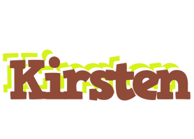 Kirsten caffeebar logo
