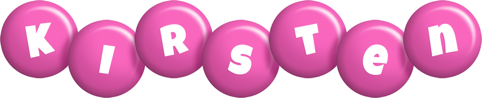 Kirsten candy-pink logo