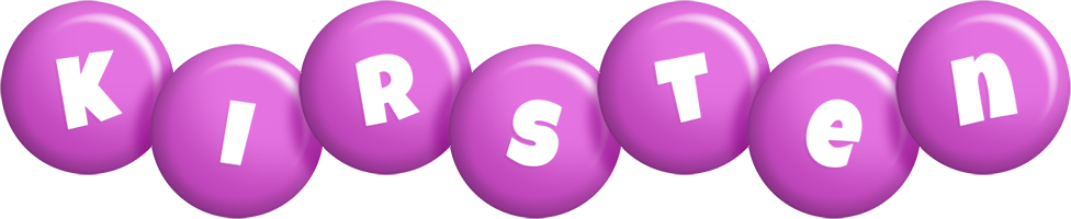 Kirsten candy-purple logo