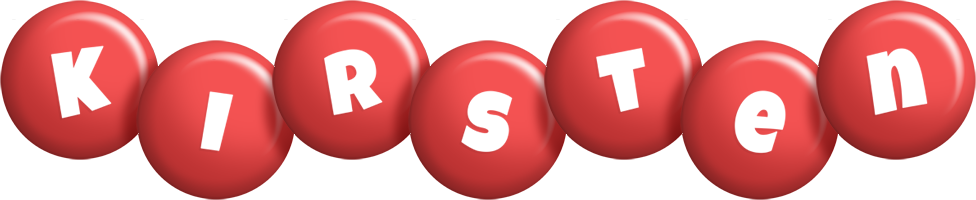 Kirsten candy-red logo