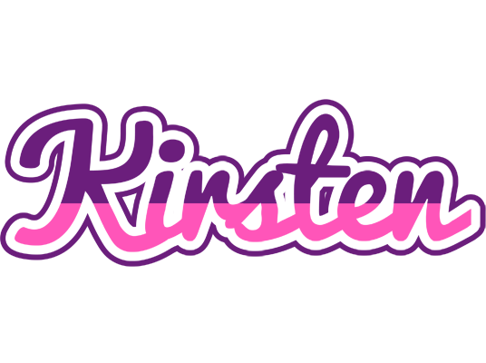 Kirsten cheerful logo