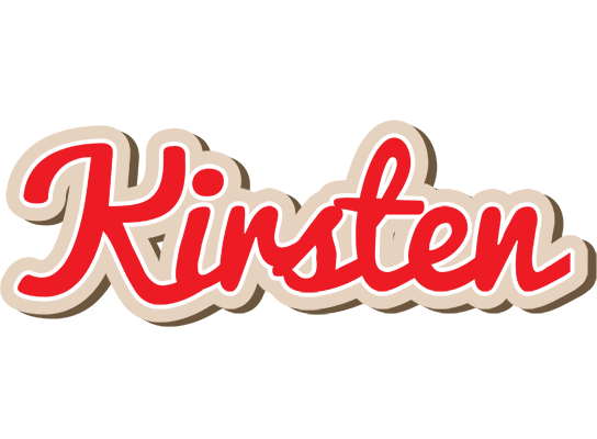 Kirsten chocolate logo