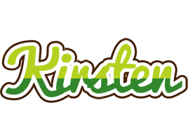 Kirsten golfing logo