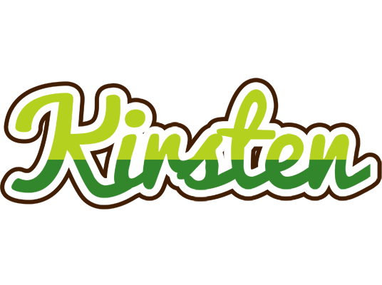 Kirsten golfing logo