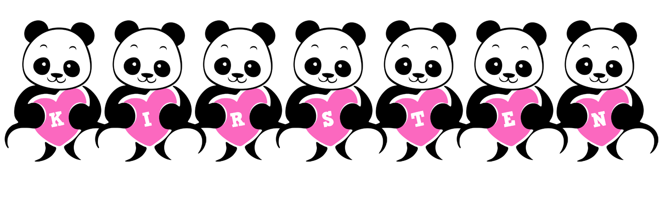 Kirsten love-panda logo