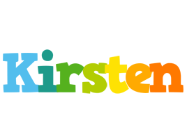 Kirsten rainbows logo
