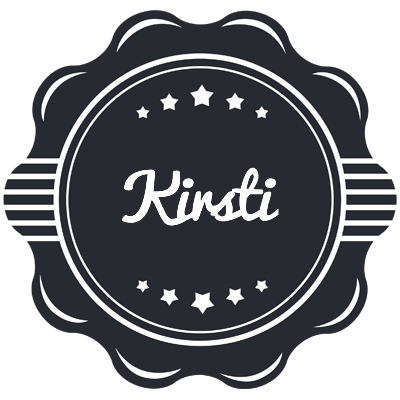 Kirsti badge logo
